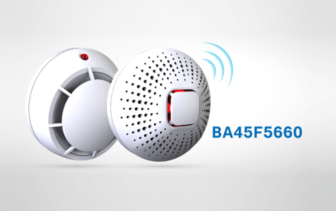 HOLTEK Launches New BA45F5660 RF Smoke Detector MCU